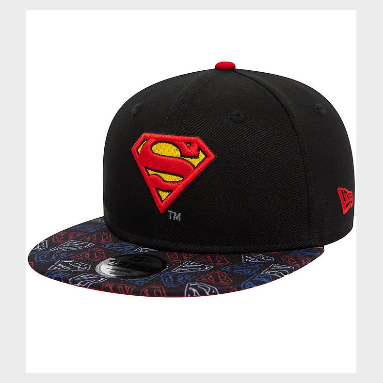 New Era Kasket - 9Forty - Superman - Sort