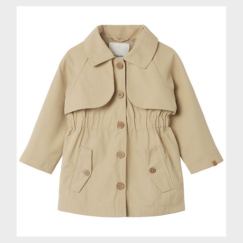 Lil Atelier Frakke - NmfLamadelin - Warm Sand