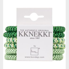 Kknekki H�relastikker - Slim - 6-pak - Gr�n