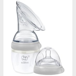 Haakaa Brystpumpe m. Flaskesut - 160 ml - Gr