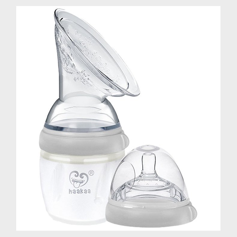 Haakaa Brystpumpe m. Flaskesut - 160 ml - Gr