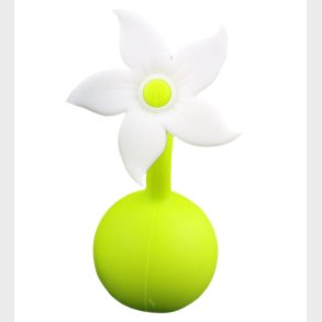 Haakaa Blomsterstopper til Brystpumpe - Hvid/Grn