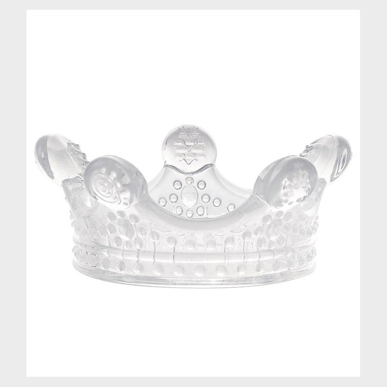 Haakaa Bidering - Silikone - Krone - Clear