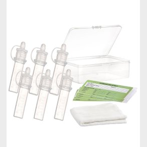 Haakaa Rmlksopsamlere - 6-pak - Clear