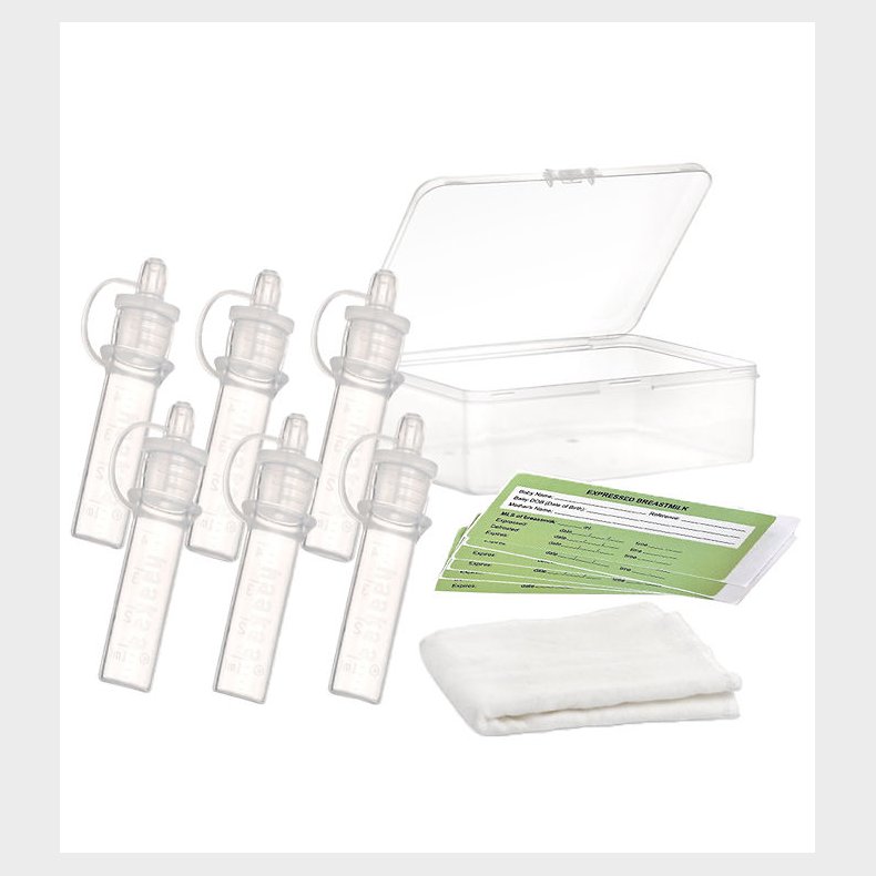 Haakaa Rmlksopsamlere - 6-pak - Clear