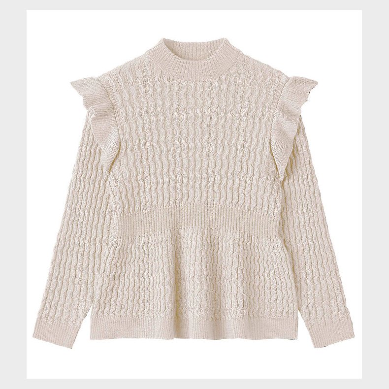 Fliink Bluse - Strik - Moon - Sandshell