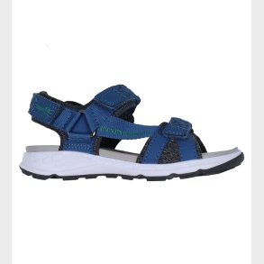 Superfit Sandaler - Criss Cross - Bl/Grn