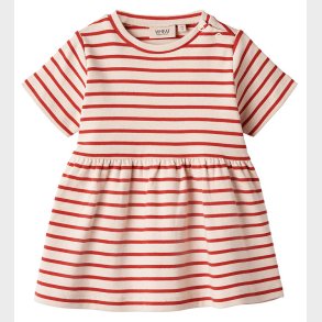 Wheat Kjole - Anna - Red Stripe