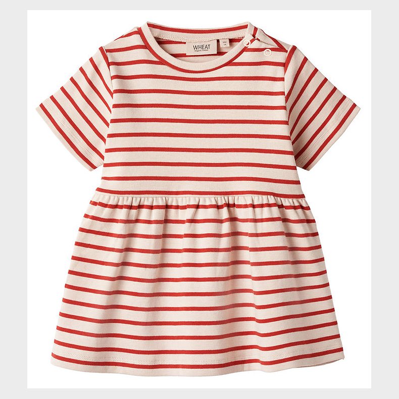 Wheat Kjole - Anna - Red Stripe