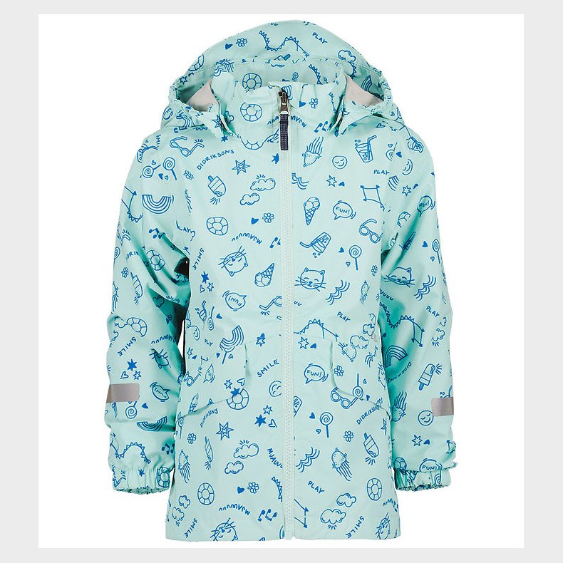 Didriksons Sommerjakke - Norma - Doodle Pale Mint