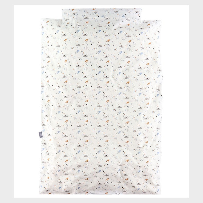 Nrgaard Madsens Sengetj - Voksen - Hvid m. Lille Panda/Blade