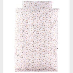 Nrgaard Madsens Sengetj - Voksen - Hvid m. Rosa Blomster