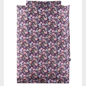 Nrgaard Madsens Sengetj - Baby - Blommelilla m. Blomster
