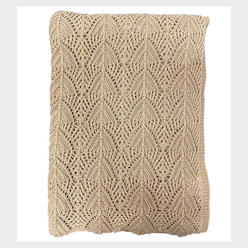 N�rgaard Madsens Plaid - 75x100 cm - Sommer - Gylden Brun