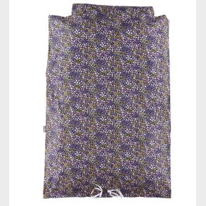 Nrgaard Madsens Sengetj - Baby - Bl m. Lilla Blomster