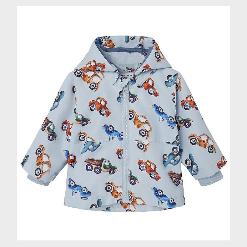 Name It Sommerjakke - NbmMax - Celestial Blue m. Biler