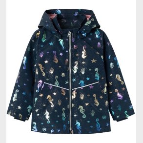 Name It Sommerjakke - NmfMaxi - Dark Sapphire m. Sheste