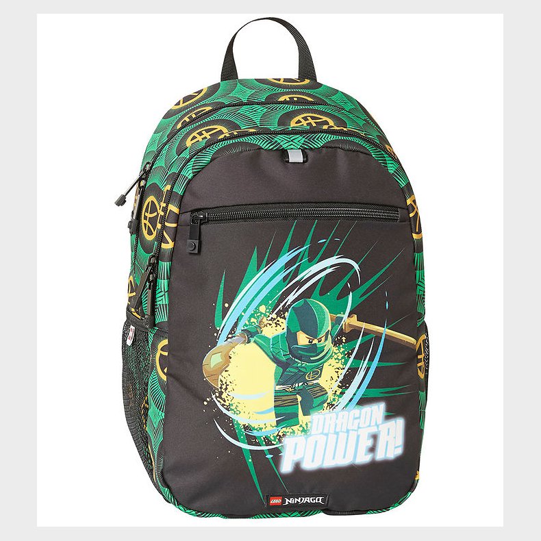 LEGO® Ninjago Rygs�k - Sort/Gr�n m. Print