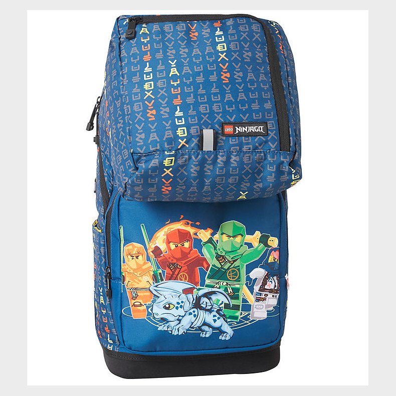 LEGO® Ninjago Skoletaske - Optimo - Bl� m. Print