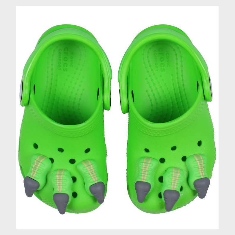 Crocs Sandaler - Classic I Am Dinosaur - Green Slime