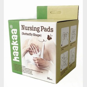 Haakaa Ammeindlg - 36 stk. - Hvid