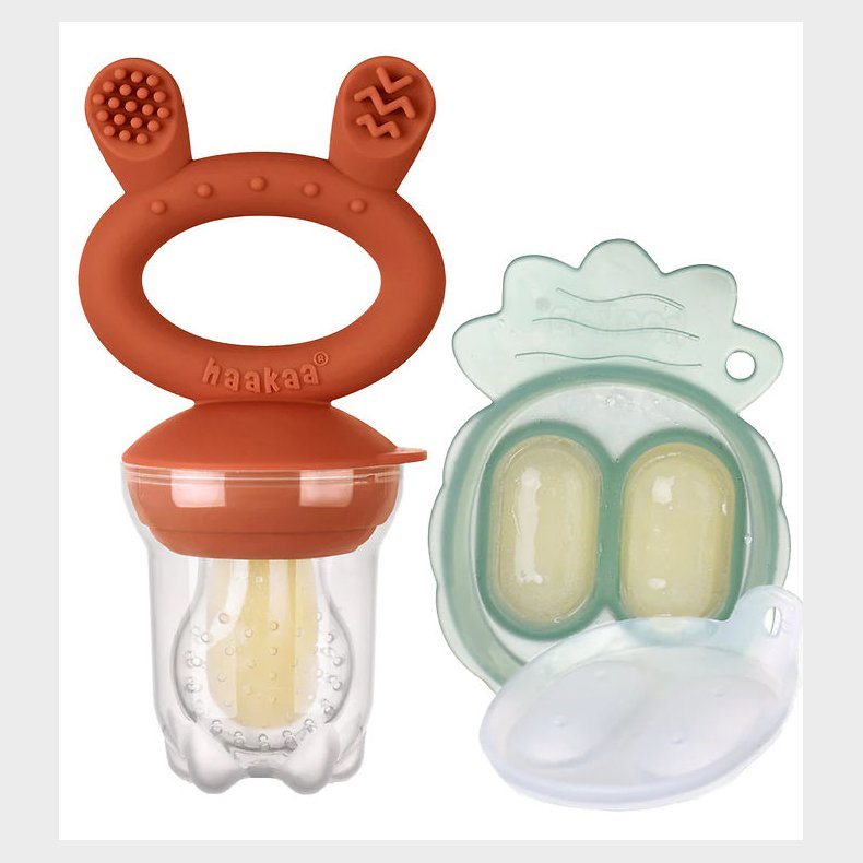 Haakaa Food Feeder m. Frysebakke - Copper