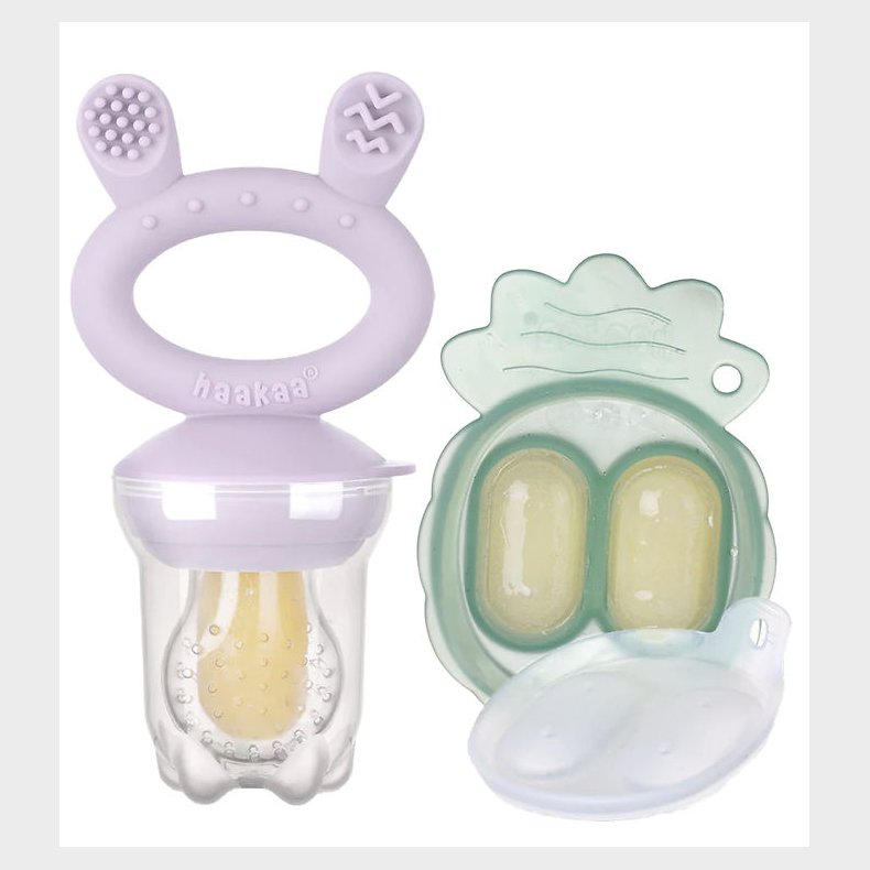 Haakaa Food Feeder m. Frysebakke - Lavender