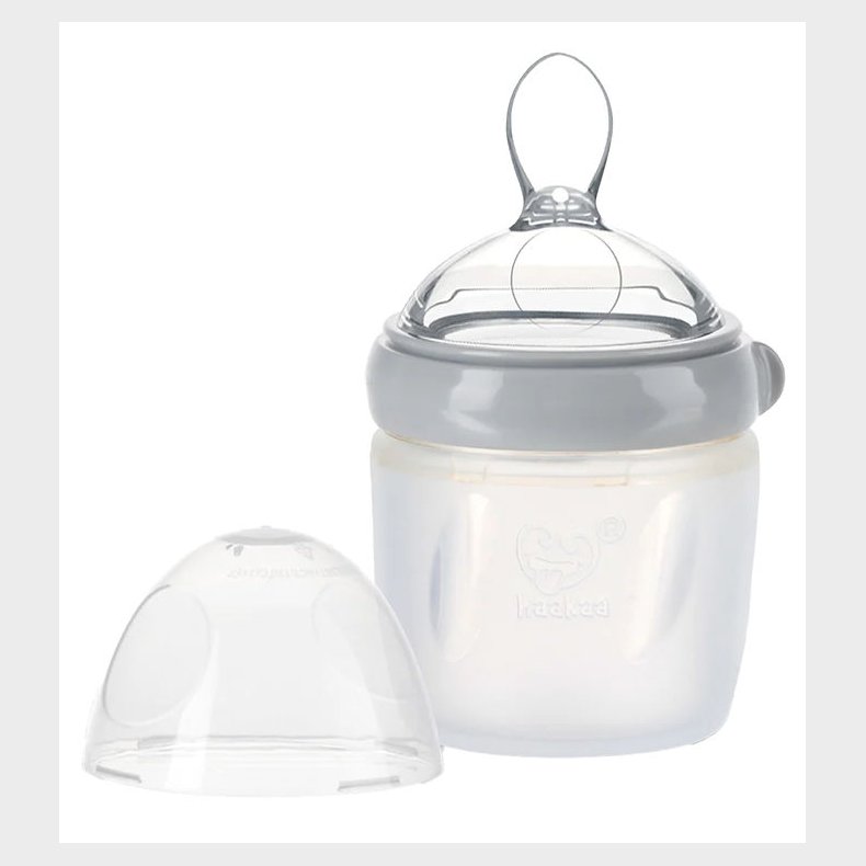 Haakaa Sutteflaske m. Ske - 160 ml - Gr