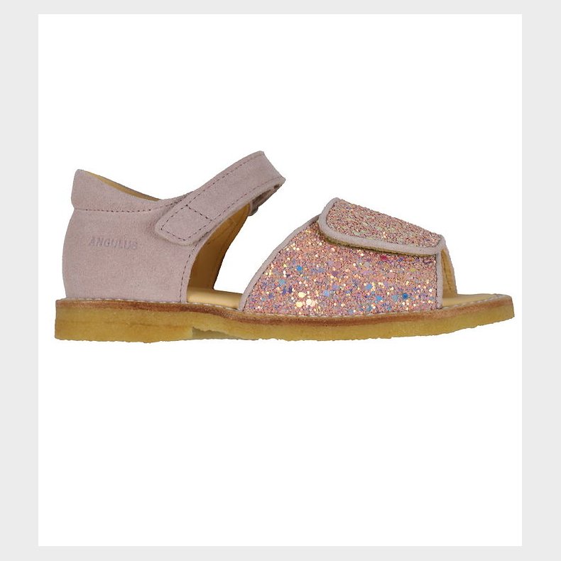 Angulus Sandaler - Pale Rose/Rose Glitter