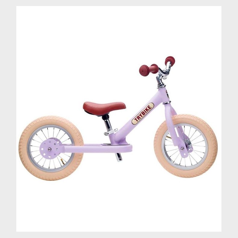 TryBike Lbecykel - Steel - Vintage Purple