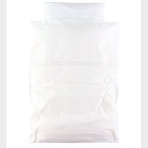 N�rgaard Madsens Senget�j - Baby - Hvid m. Hulm�nster