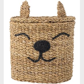 Bloomingville Kurv m. Lg - 26x30 cm - Mikki - Sgrs - Natur