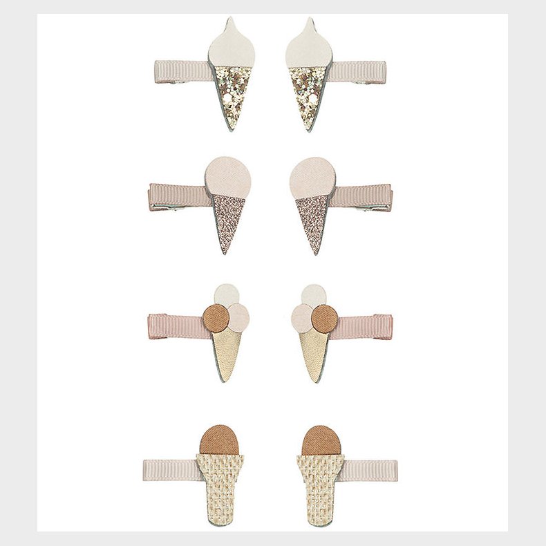 Mimi & Lula Hrspnder - 8-pak - 3 cm - Mini Ice Cream By The Se