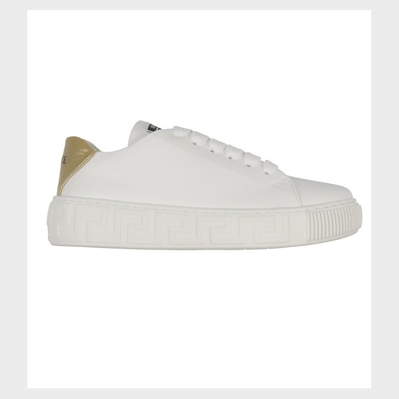 Versace Sko - La Greca - Hvid m. Guld