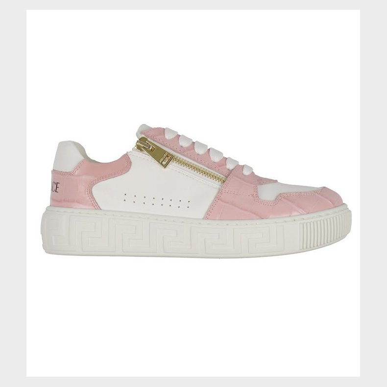 Versace Sko - La Greca - Hvid/Rosa