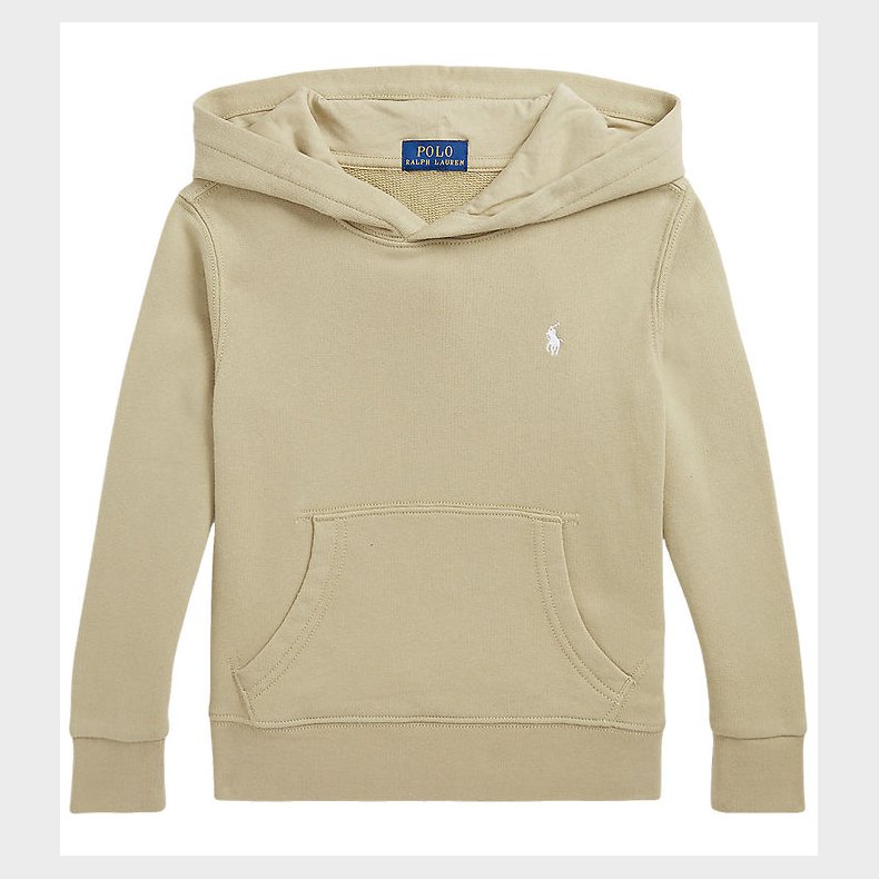 Polo Ralph Lauren H�ttetr�je - Classic - Khaki m. Hvid