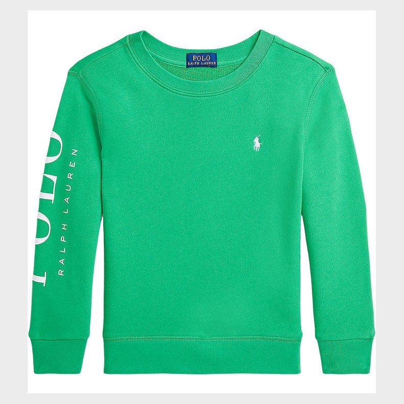 Polo Ralph Lauren Sweatshirt - Tiller Green m. Hvid