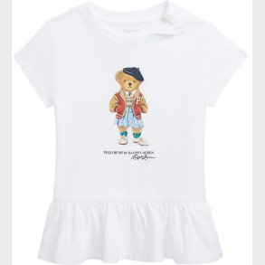 Polo Ralph Lauren T-shirt - Hvid m. Bamse