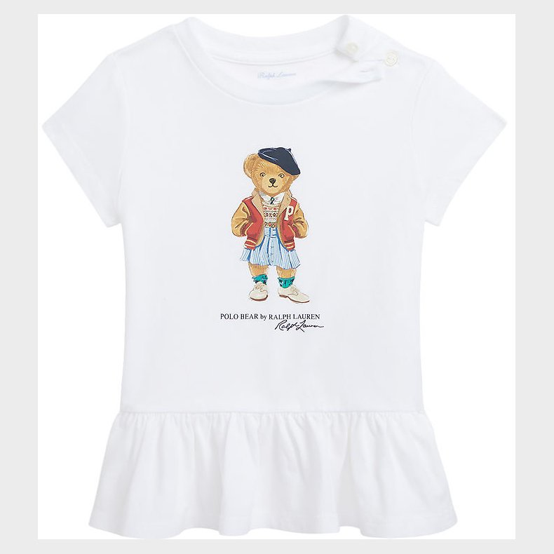 Polo Ralph Lauren T-shirt - Hvid m. Bamse