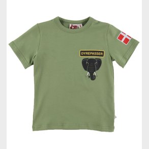 DYR-Cph T-Shirt - Dyrepasser - Sage Elefant
