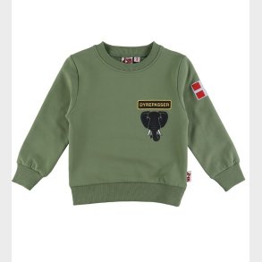 DYR-Cph Sweatshirt - Dyrepasser - Sage Elefant