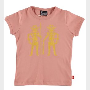 Danef T-Shirt - Danebasic - Soft Rose Double Trouble