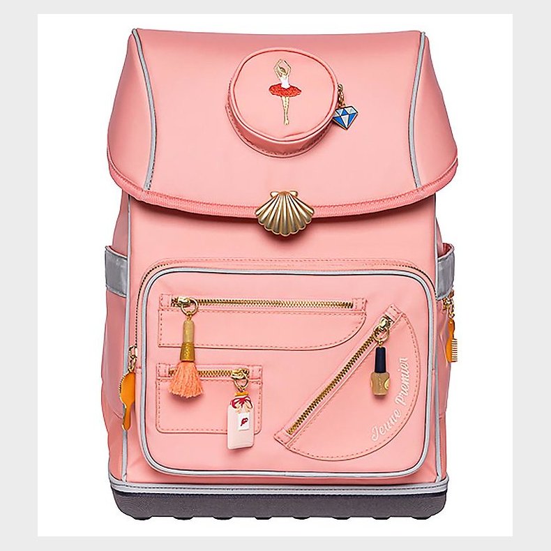 Jeune Premier Skoletaske - Ergomaxx - Jewellery Box Pink