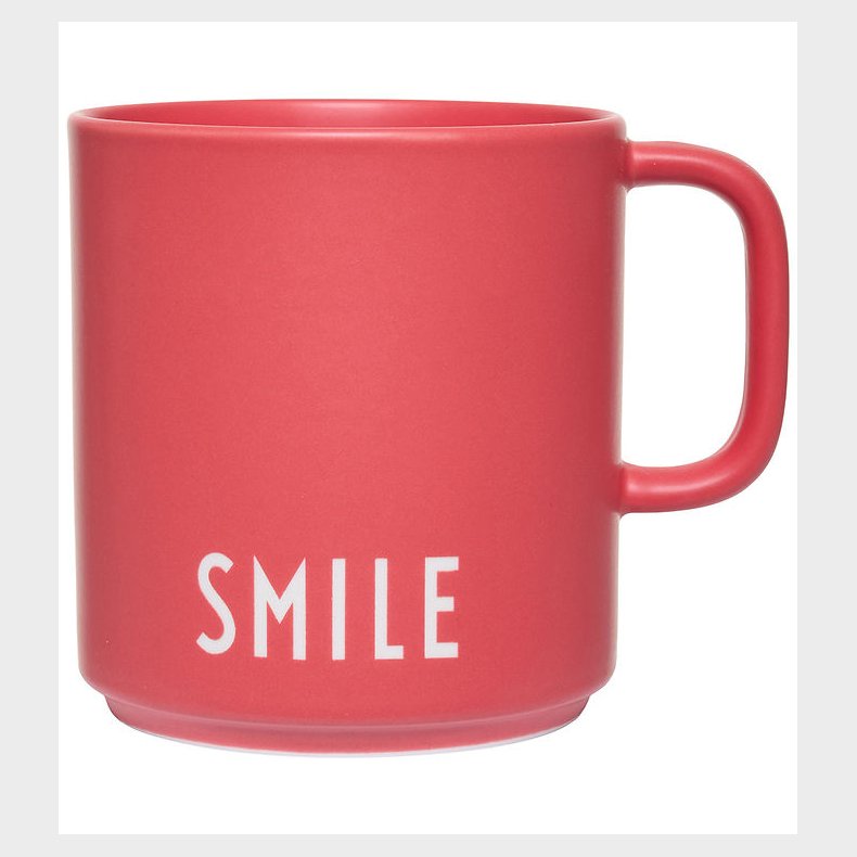 Design Letters Kop m. Hank - Favorite - Smile - Rd