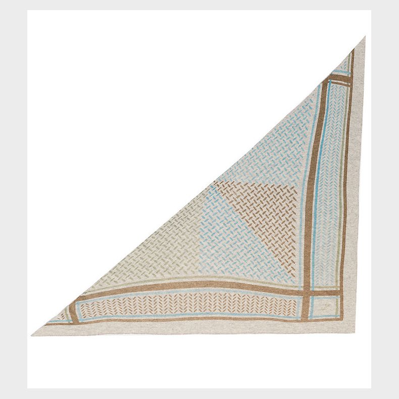 Lala Berlin Trklde - 162x85 - Triangle Puzzle - Flanella Deser