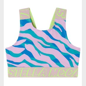 Stella McCartney Kids Trningstop - Rosa/Bl/Grnstribet