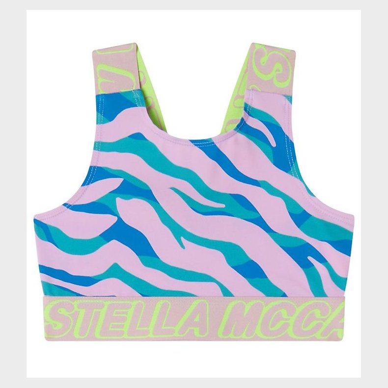 Stella McCartney Kids Trningstop - Rosa/Bl/Grnstribet