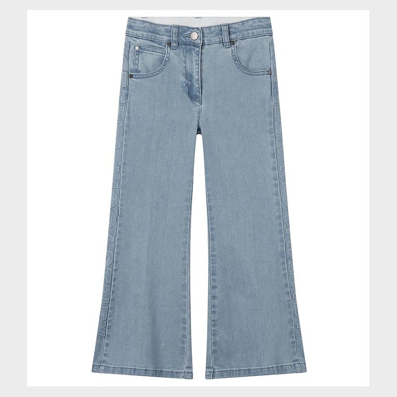 Stella McCartney Kids Jeans - Lysebl m. Logo