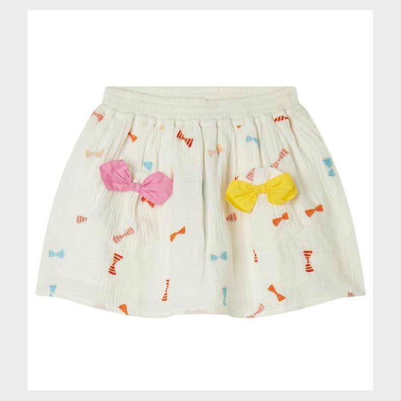 Stella McCartney Kids Nederdel - Hvid m. Sljfer