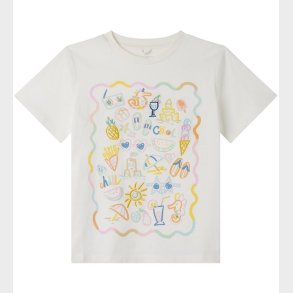 Stella McCartney Kids T-shirt - Hvid/Pastel